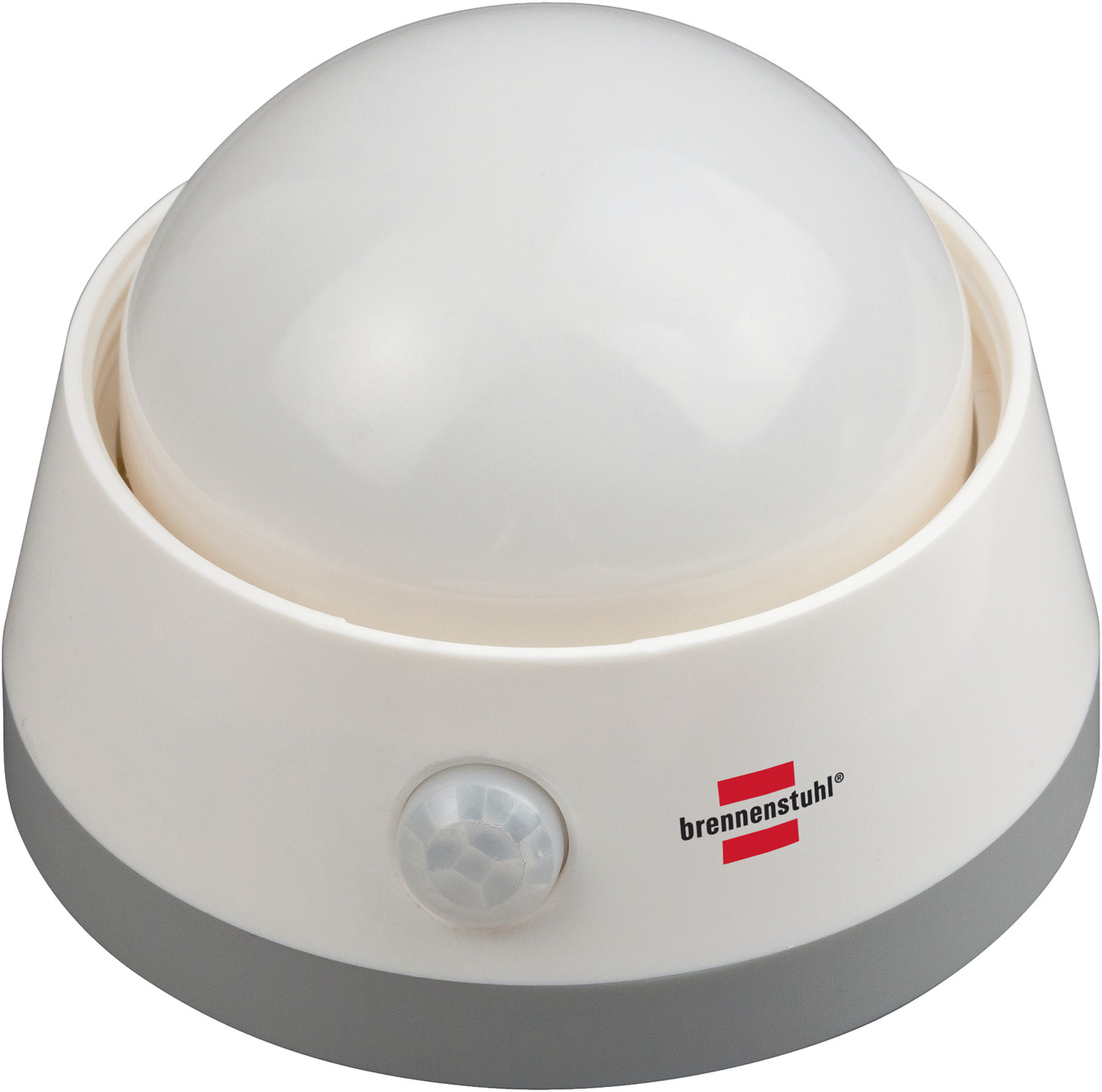 Hoe Tragisch Overwegen LED-nachtlicht NLB 02 BS met batterij met infrarood bewegingsmelder en  drukschakelaar 2 LED 6 lm 3x AA (inclusief) | brennenstuhl®