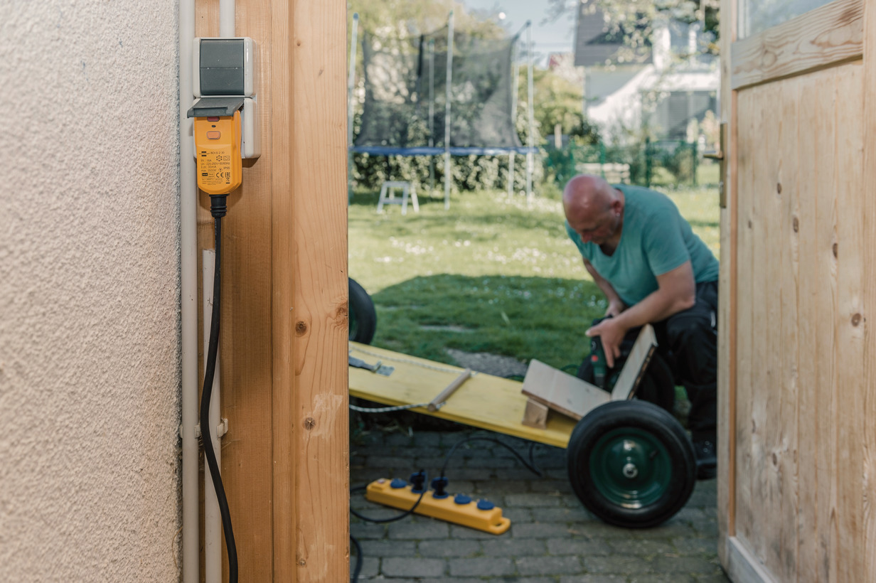 Brennenstuhl Super-Solid S Bretec IP44 káblový bubon na priemyselné