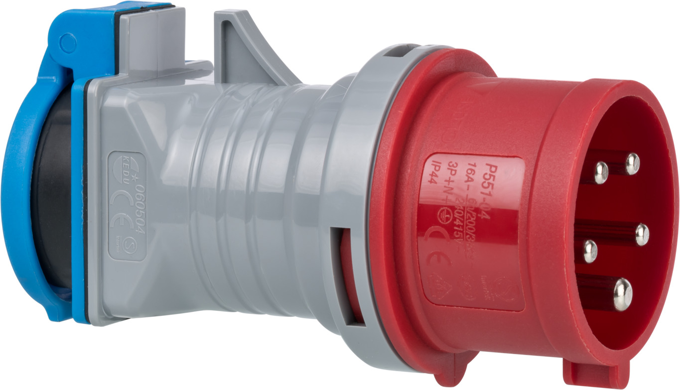 CEE Adapter Krachtstroom Verdeeldoos 400V 16A Stekker naar 3X Schuko Koppeling Verlengsnoer IP44 – Camping Stroomadapter voor Caravan, Bouwplaats, Industrie & Buitenruimte CEE Adapter Krachtstroom Verdeeldoos 400V 16A Stekker naar 3X Schuko Koppeling Verlengsnoer IP44 – Camping Stroomadapter voor Caravan, Bouwplaats, Industrie & Buitenruimte