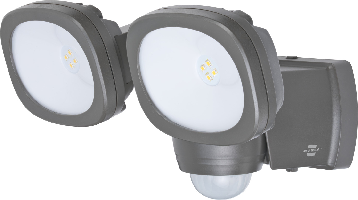 Batterij LED Straler LUFOS 420 infrarood-bewegingsmelder IP44 2x240lm | brennenstuhl®