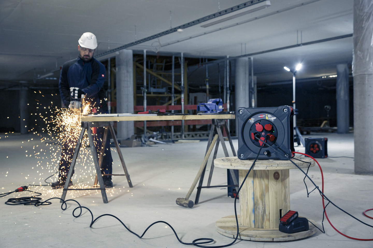 De brennenstuhl® 5-voudige contactdoosinzet