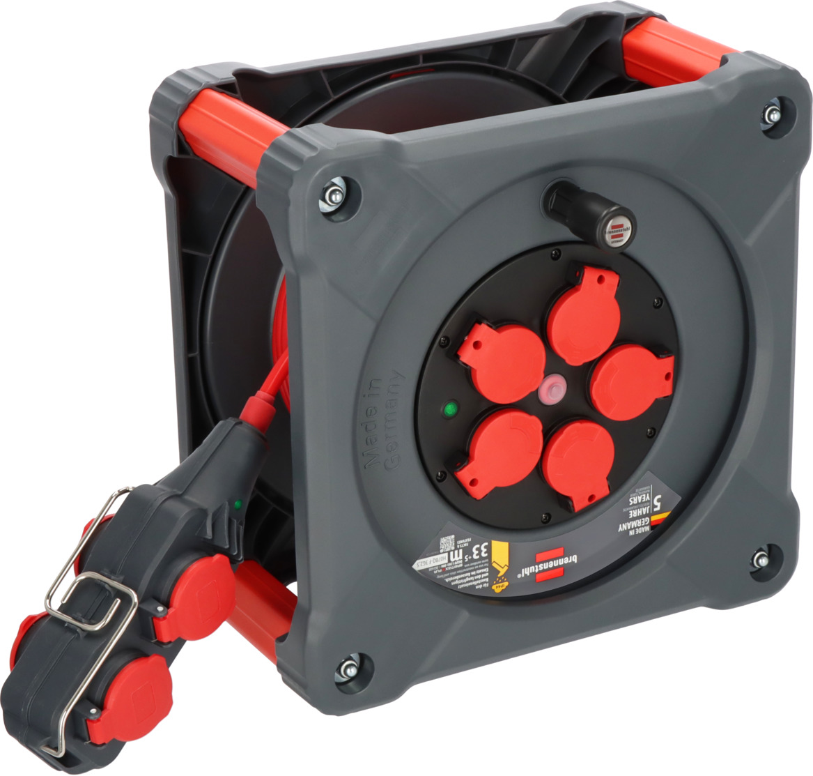 Stabiele en perfecte kabelgeleiding - aan alle vier de zijden