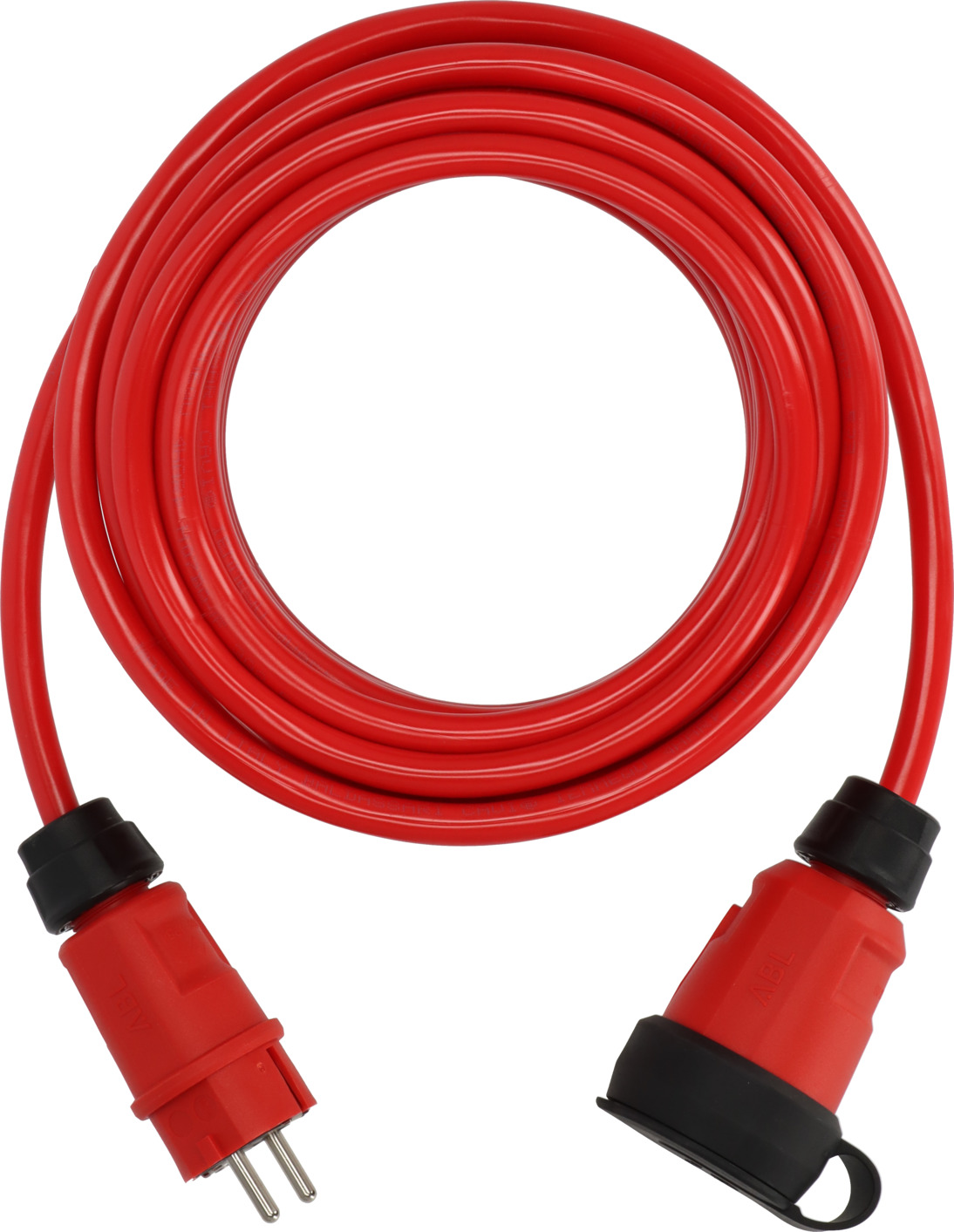 Brennenstuhl Professional VQ 1200 Verlengsnoer H07BQ-F 3G2,5 - IP44 - 10m - Rood