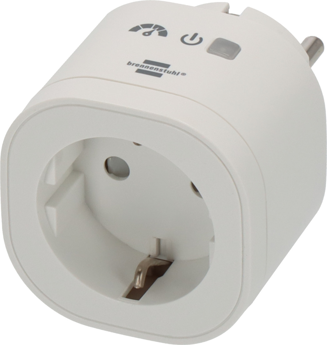 Brennenstuhl Connect Eco-line WiFi-stekkerdoos – 6-voudig, Met 2 Schakelbare Stopcontacten, 1,5m Kabel, Compatibel Met Alexa En Google Assistant