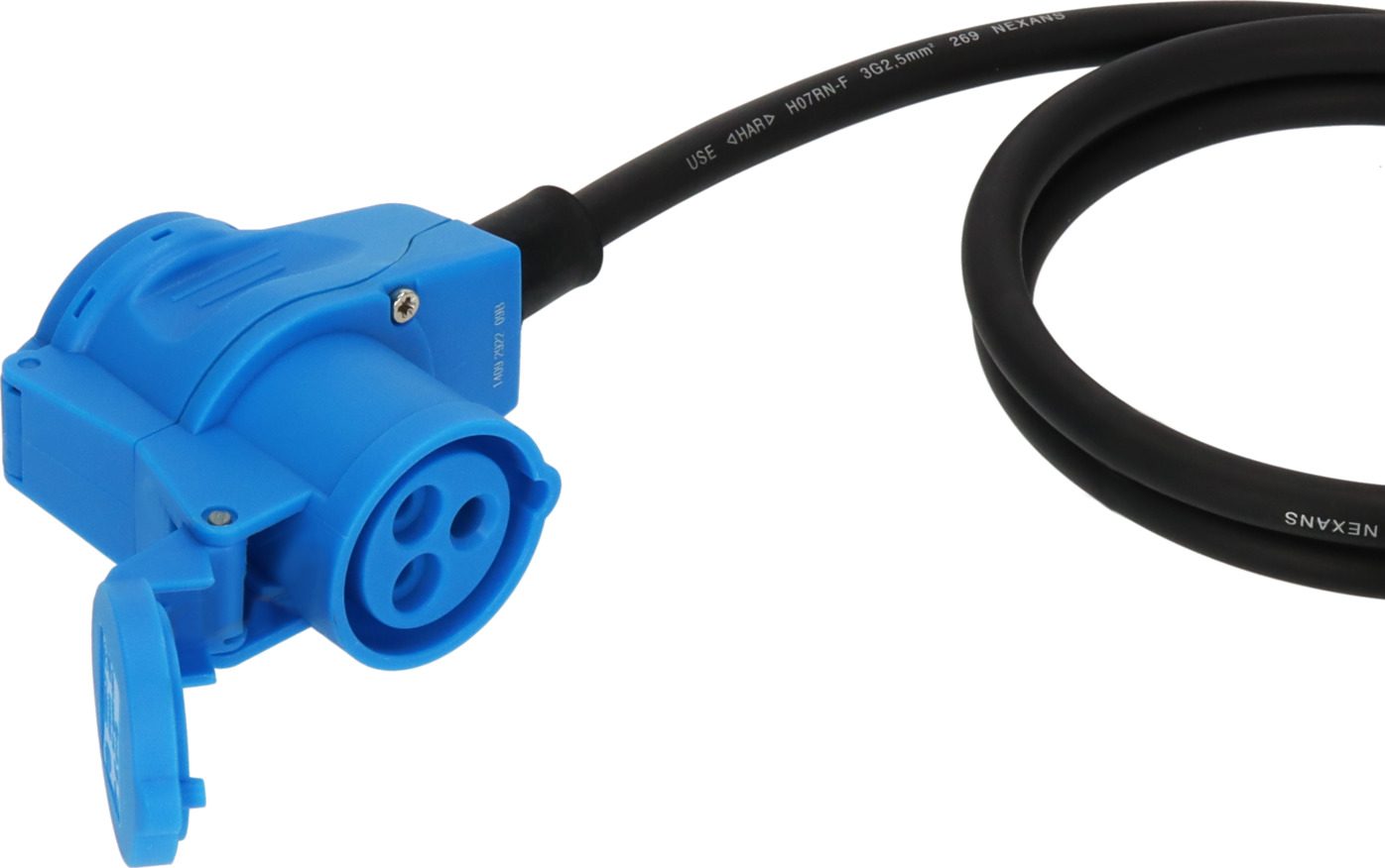 Koppelsnoer 3 meter met stekker en contrastekker GST18 3X1.5 ECA 1804615 kopen