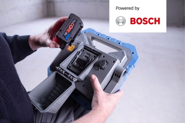 brennenstuhl® official partner of the Bosch Professional 18V System