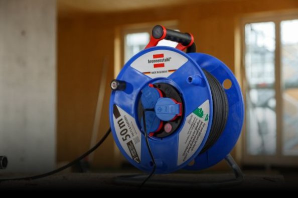 Kabelhaspel met 50m kabel